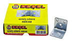 Beşel BA4040 40 Serisi 40x40 Mm Geniş Masa Gönye - 50 Adet
