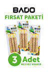 Bado Muhabbet Kuş Krakeri Meyveli 105GR 3Lü