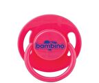 Bambino Emzik Silikon Kiraz Uç No:2 / Pembe / 6-12 Ay
