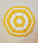 Banyo Lifi Yün El Örmesi Ceyizlik Altıgen Desenli