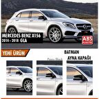 Mercedes Benz GLA X156 2014-2019 Batman Yarasa Ayna Kapağı Piano Black ABS Plastik