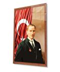 Atatürk Cam Tablo 4 mm Dayanıklı Temperli Cam