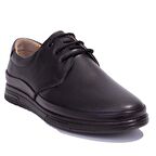 Dagoster DMA08-430 Siyah Ortopedik Günlük Deri Erkek Ayakkabı