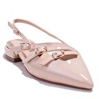 Dagoster DZA07-725488B Ten Rugan Klasik Topuklu Kadın Ayakkabı