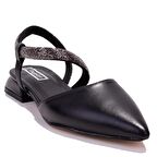 Dagoster DZA07-36503811B Siyah Klasik Topuklu Kadın Ayakkabı