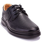 Dagoster DMA08-251BB Siyah Ortopedik Günlük Erkek Deri Ayakkabı