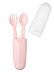 Wee Çatal Kaşık Seti  (Kod:134) - Pembe