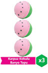 Karpuz Kokulu Banyo Topu, Nem Bombası, Jakuzi, Küvet & Manikür, Pedikür Topu 3 Adet 130 Gr