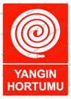 Yangın Hortumu Uyarı Levhası