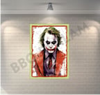 Joker Retro Ahşap Poster