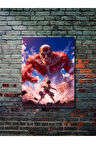 Attack On Titan - Anime & Manga Posterleri, Özel Tasarım Kağıt Poster, Duvar Sanatı