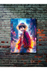 Monkey D. Luffy,One Piece Posterleri, Özel Tasarım Kağıt Poster, Duvar Sanatı