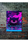 Gengar - Pokemon - Anime & Manga Posterleri, Özel Tasarım Kağıt Poster