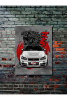 Nissan Skyline GTR34 - Eşsiz Tasarım Otomobil Posterleri, Özel Tasarım Kağıt Poster