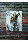 Chappie - Film & Dizi Posterleri, Özel Tasarım Kağıt Poster, Duvar Sanatı