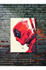 Deadpool - Marvel - Dizi, Film ve Karakter Özel Tasarım Poster Serisi, Eşsiz Tasarım,