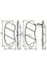 Bosch 0986494563 Ön Balata Hyundaı Accent Blue 1.4 1.6crdi 11 Rıo 1.1 1.25 1.4 Cvvt 1.4crdi