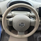 DİKİŞLİ DİREKSİYON KILIFI BEJ DERİ BEJ DİKİŞLİ NİSSAN MİCRA İÇİN