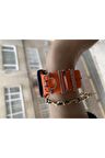 Apple Uyumlu Watch Kordon Charm Rosegold Renkli