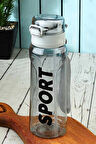 BEYAZ SPORT Sporcu Öğrenci 700 ml SULUK Matara %100 Sızdırmaz Kilitli İpli ÜST Kalite BPA İçermez