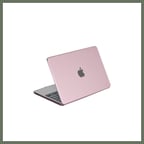 Bezos MacBook Neo Şeffaf Macbook Kapak - Pembe BEZOS1