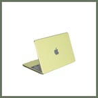 Bezos MacBook Neo Şeffaf Macbook Kapak - Yeşil BEZOS1