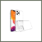 Bezos İphone 16 Pro Uyumlu Kılıf Lüx Şeffaf Silikon Bezos1