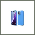 Bezos iPhone 16 Pro Max Uyumlu Kılıf First Silikon - Mavi BEZOS1