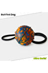 Köpek Oyuncağı Kauçuk İpli 6cm At Getir Topu – Ultra Series