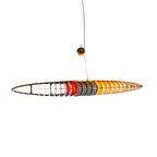 Titania Sarı Kırmızı Metal Sarkıt