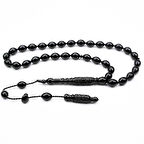 Oltu Taşı Beyzi Kesim  İmame  Nakkaş Oyma Tespih