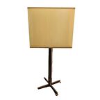 Tripod Ayaklı Metal Abajur Krom 