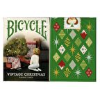 Bicycle Vintage Christmas Oyun Kağıdı Limited Edition Koleksiyonluk iskambil Kartları Destesi