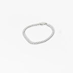 Biem Gümüş Renk Su Yolu Taşlı Bileklik