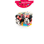 Biem Mickey Mouse Lastik Toka Kırmızı