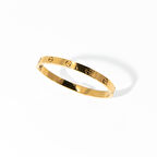 Biem Düz Model Çelik Kelepçe Bileklik