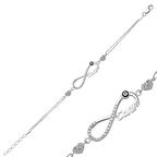 Gümüş Sonsuzluk Canım Kadın Bileklik