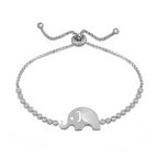 Gümüş Fil Asansör Bileklik