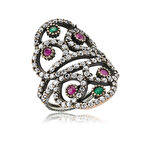 Gümüş Otantik Kadın Yüzük