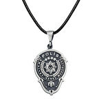 Gümüş Emniyet Teşkilatı Polis Armalı Kolye