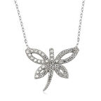 Gümüş Yusufçuk Kadın Kolye