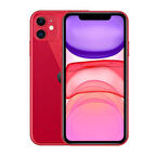 Apple iPhone 11 Red 64GB Yenilenmiş B Kalite (12 Ay Garantili)