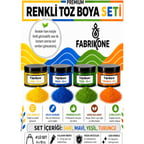 Toz Mum Boyası Seti 10 cc 4’lü – Soya & Parafin Wax Için – Sarı, Mavi, Yeşil, Turuncu BKFAB4SRMYT10G