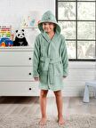 Kapşonlu Bambu Çocuk Bornoz Çok Yumuşak