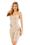 Kadın Ten Rengi Ayar Askılı Tam Boy Body Korse