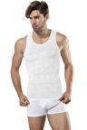Erkek Beyaz Slim N Lift Korse Atlet 2010