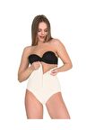 Kadın Ten Yüksek Bel Slip Korse