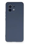 Newface Xiaomi Mi 11 Kılıf Nano içi Kadife Silikon - Gri