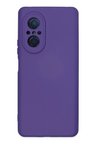 Newface Huawei Nova 9 SE Kılıf Nano içi Kadife Silikon - Mor