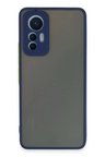 Newface Xiaomi Mi 12 Lite Kılıf Montreal Silikon Kapak - Lacivert